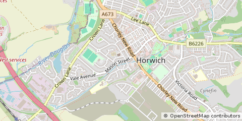 Map of Bolton