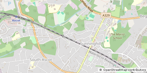 Map of Ascot