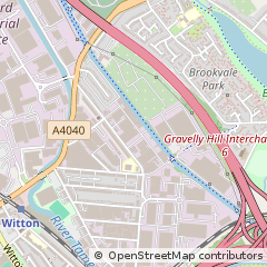 Map of Birmingham, West Midlands