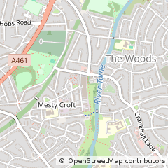 Map of Wednesbury