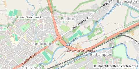 Map of Bath