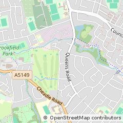 Map of Cheadle Hulme