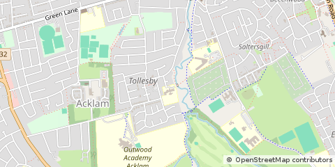 Map of Middlesbrough