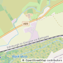 Map of Blackridge, West Lothian