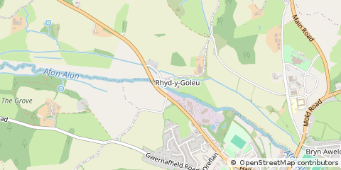 Map of Mold, Flintshire