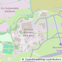 Map of Christchurch, Dorset