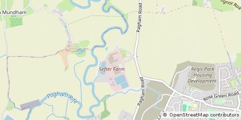 Map of Bognor Regis, West Sussex