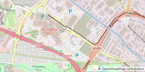 Map of Manchester