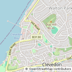 Map of Clevedon