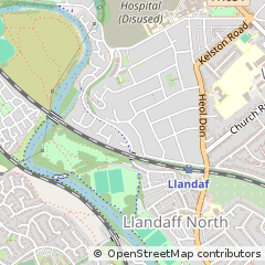 Map of Cardiff