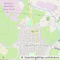 Map of Southampton, Hampshire