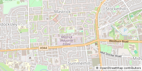 Map of Aberdeen, Grampian