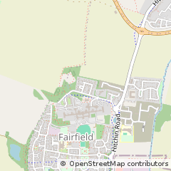 Map of Hitchin, Hertfordshire