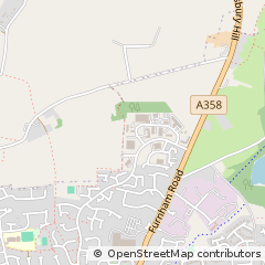 Map of Chard, Somerset
