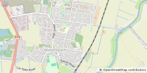 Map of Cambridge, Cambridgeshire
