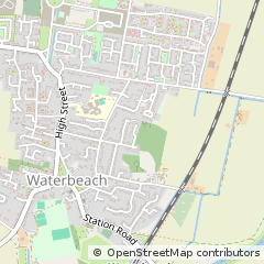Map of Cambridge, Cambridgeshire