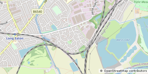 Map of Nottingham