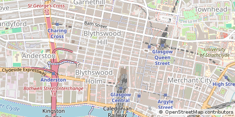 Map of Glasgow