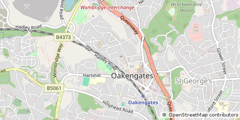 Map of Telford