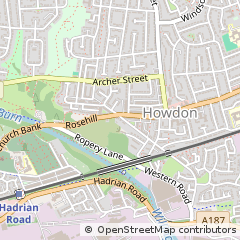 Map of Wallsend