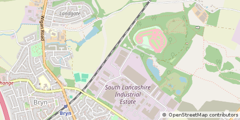 Map of Wigan