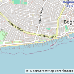Map of Bognor Regis, West Sussex