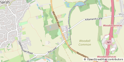 Map of Sheffield