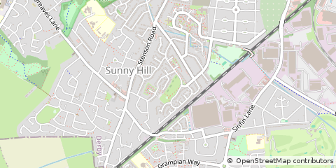 Map of Derby, Derbyshire