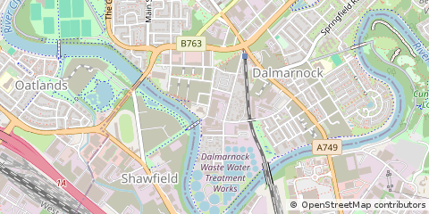 Map of Glasgow