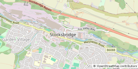 Map of Sheffield