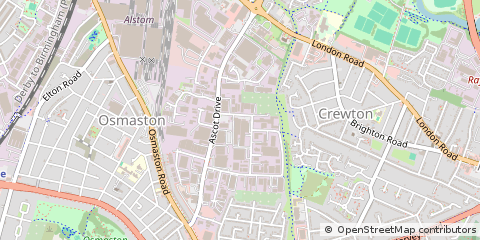 Map of Derby