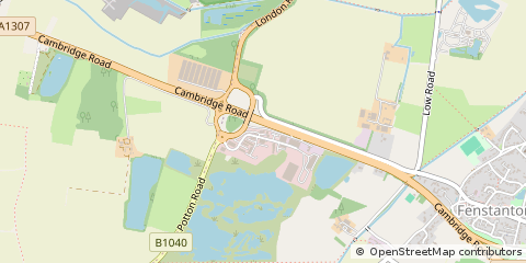 Map of Huntingdon, Cambridgeshire