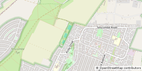 Map of Peacehaven