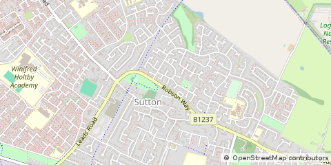 Map of Hull, East Yorkshire