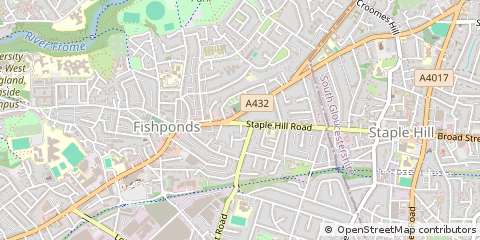 Map of Bristol