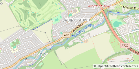 Map of Juniper Green