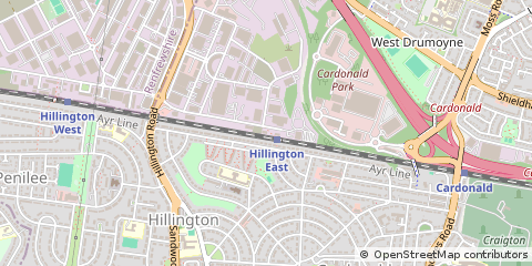 Map of Glasgow