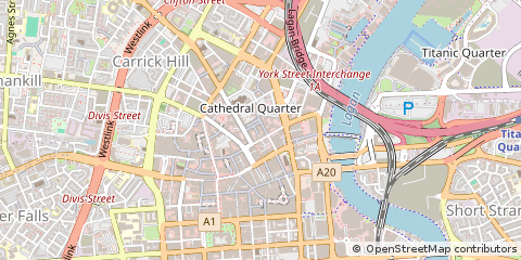 Map of Belfast
