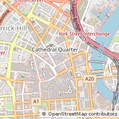 Map of Belfast