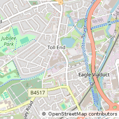 Map of Tipton, West Midlands