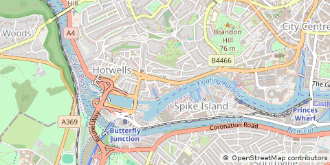 Map of Bristol