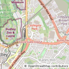 Map of Dudley