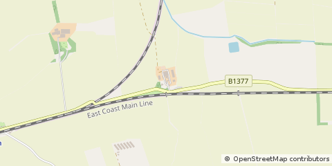 Map of North Berwick, East Lothian