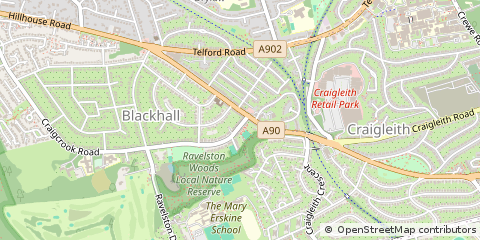 Map of Edinburgh