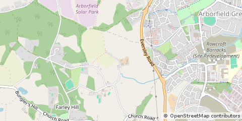 Map of Reading, Berkshire