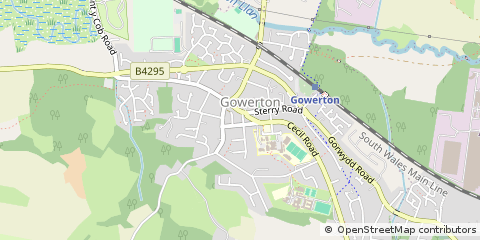 Map of Swansea