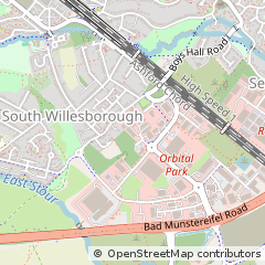 Map of Ashford, Kent