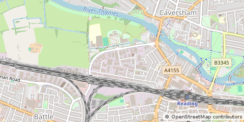 Map of Reading