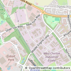 Map of Newcastle Upon Tyne