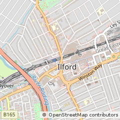 Map of Ilford